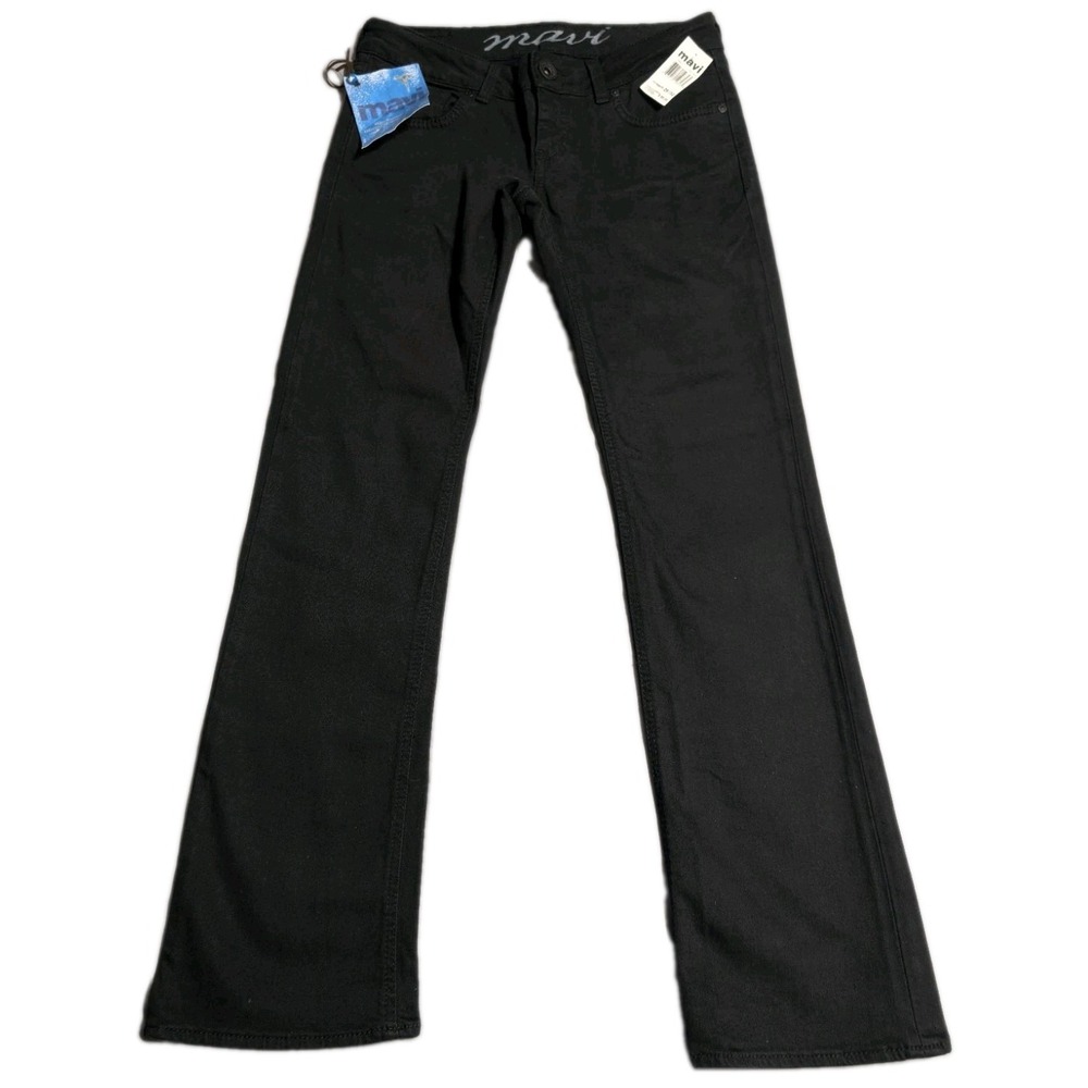 Mavi 189 Olivia Jeans Womens 29x32 Soft Black Low Rise Slim Leg Stretch NWT